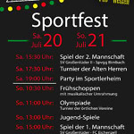 Flyer Sportfest 2024 Teutonia